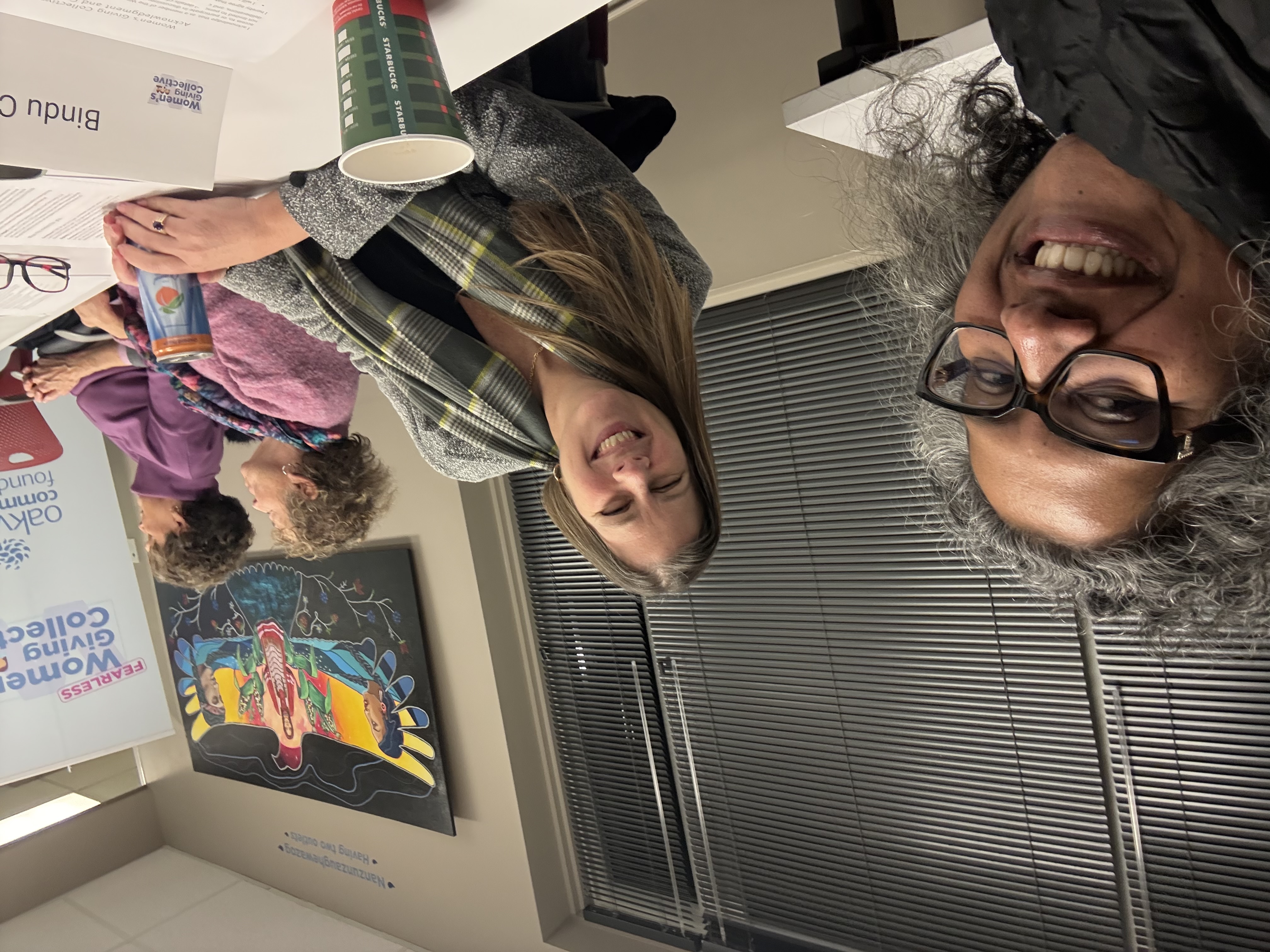 Bindu and Natalie at the WGC meeting in January 2026