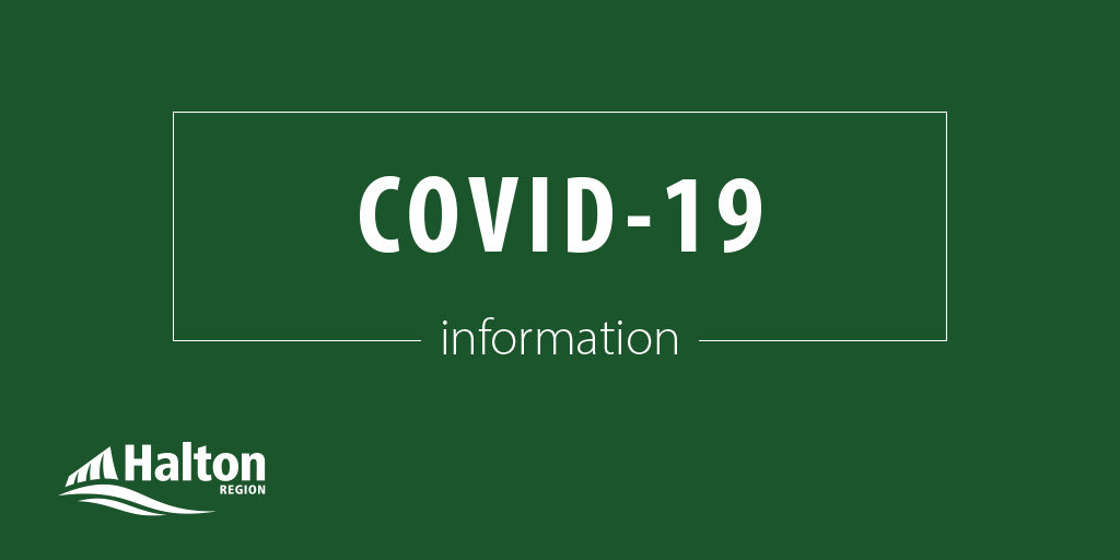 COVID-19 by Halton Region.