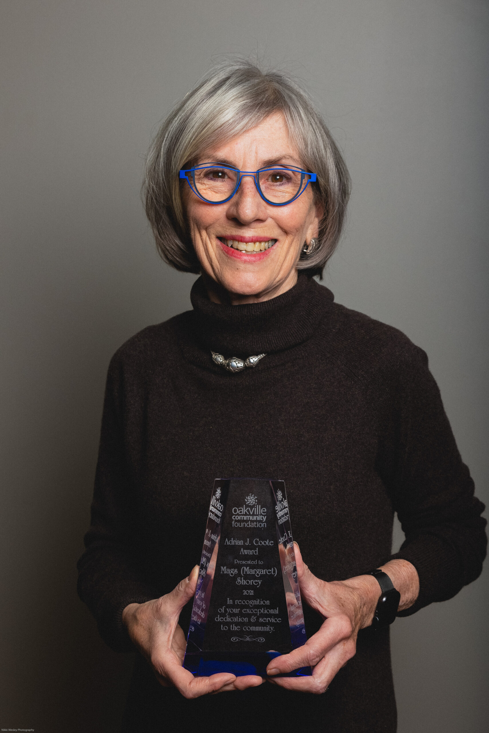 Four Volunteers Honoured with The Adrian Coote Award Oakville